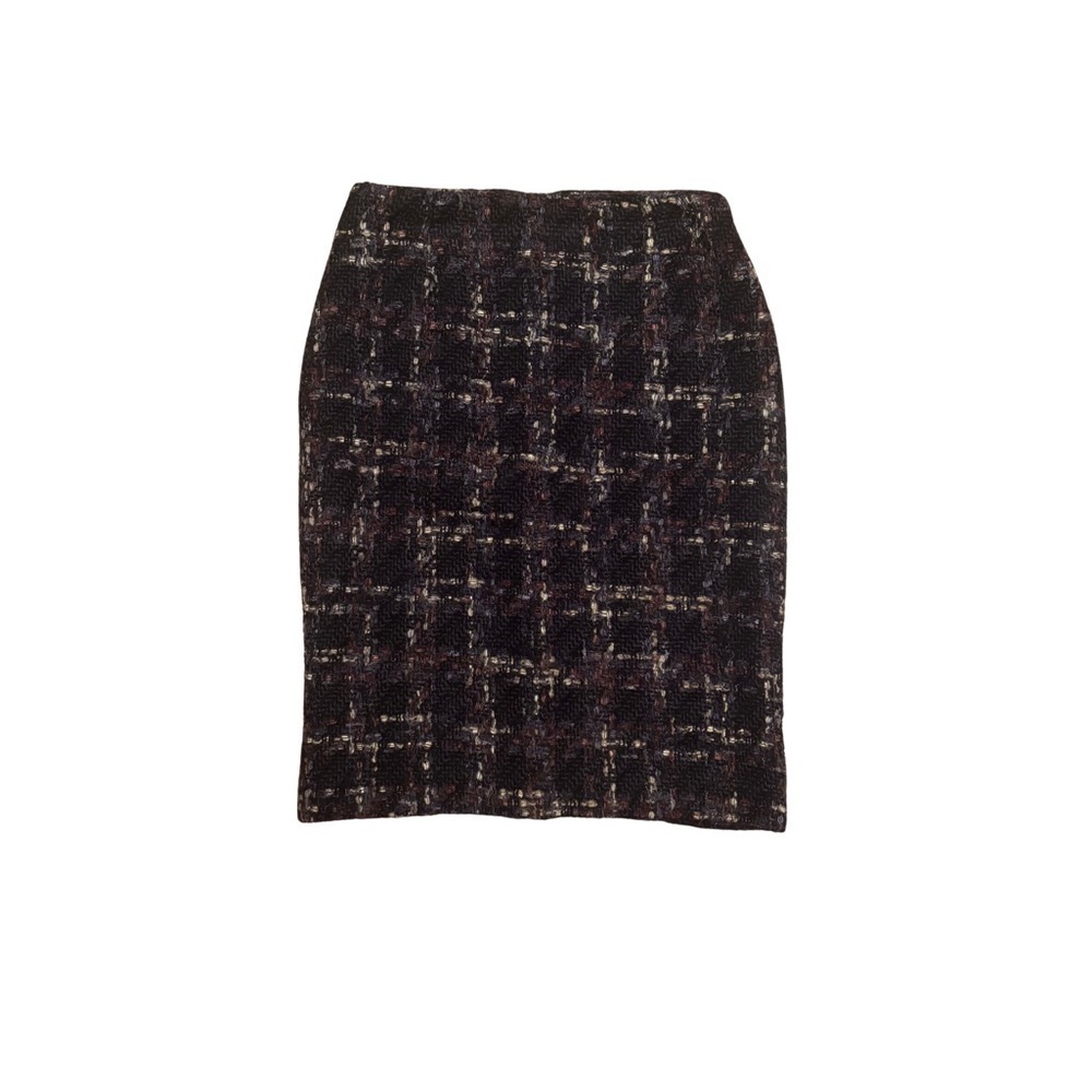 Angel Nina Tweed Black and Gray Women's Skirt
